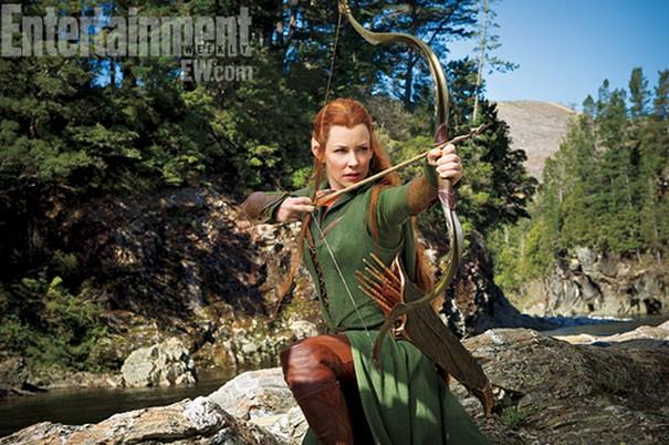 Primera imagen oficial de 'El Hobbit 2' con Evangeline Lilly