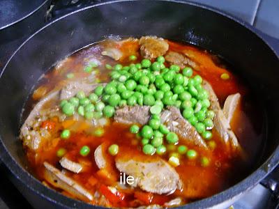 Lengua guisada
