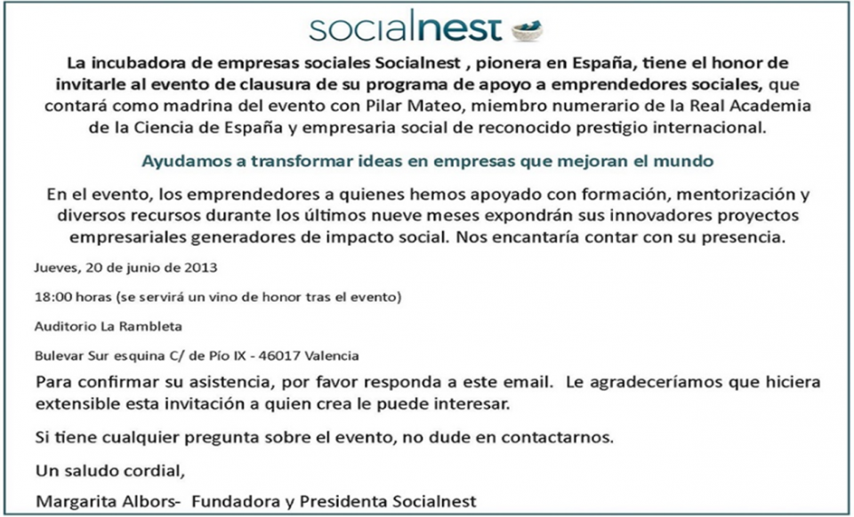 Sostenibilidad a Medida, Empresa Social