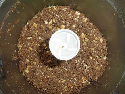 Bizcocho de Galleta con Chocolate y Avellanas Bajo en Calorías