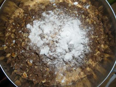 Bizcocho de Galleta con Chocolate y Avellanas Bajo en Calorías