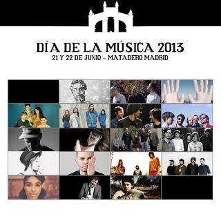 Horarios de El Día de la Música 2013