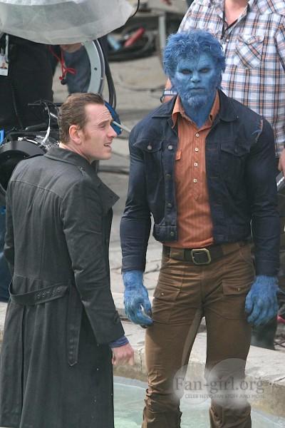 Bestia y Magneto se curten el lomo en el set de 'X-Men: Days of Future Past'