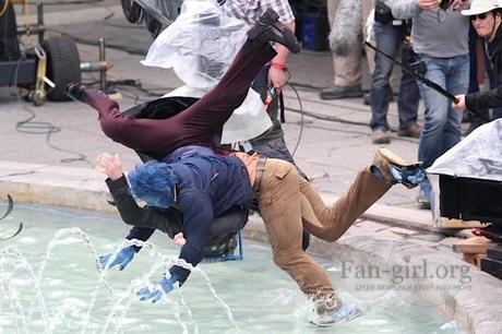Bestia y Magneto se curten el lomo en el set de 'X-Men: Days of Future Past'
