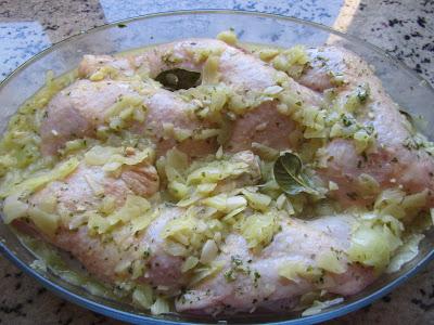 Pollo asado a la importancia