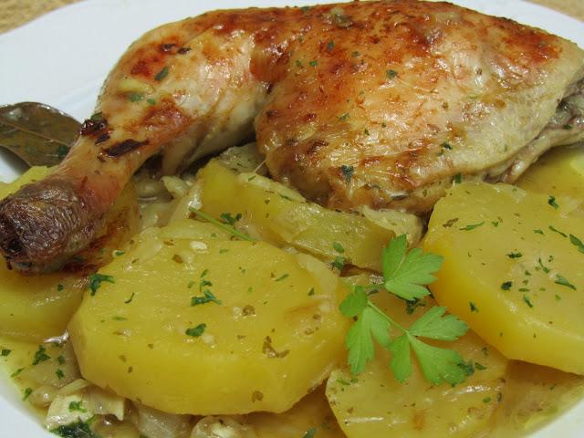 Pollo asado a la importancia