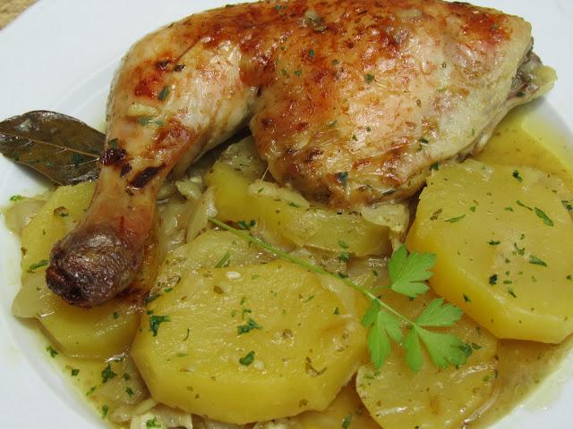 Pollo asado a la importancia