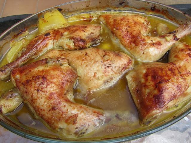 Pollo asado a la importancia