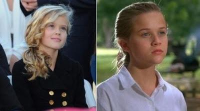 Reese Witherspoon y su hija Ava cada día más parecidas