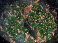 LASAÑA DE ESPINACA Y BACON