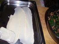 LASAÑA DE ESPINACA Y BACON