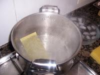 LASAÑA DE ESPINACA Y BACON