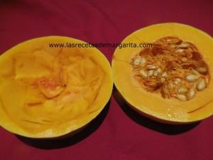 Carne de cerdo con calabaza