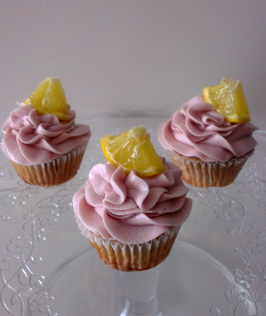 ♥ Cupcakes de tinto de verano