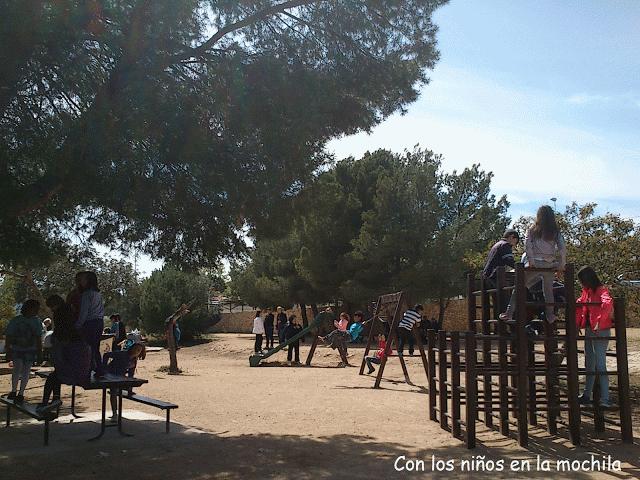 El parque de La Vallesa en Calpe (Alicante)