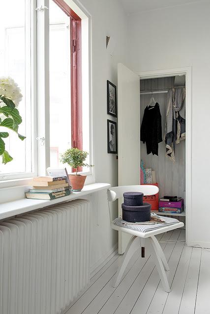 Un piso coordinado en BLANCO Y NEGRO