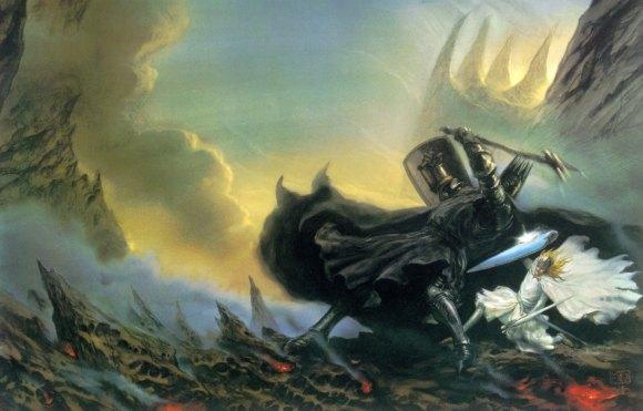 Morgoth vs Fingolfin