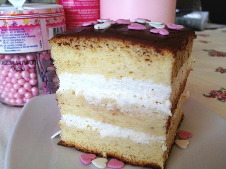 tarta de vainilla bizcocho genovés recetas fáciles y rápidas de postres recetas delikatissen fotografía decoración estilismo de postres decoración de tartas sencilla cobertura de chocolate receta fácil blog de repostería fácil y rápida 