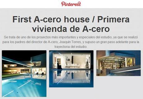 Selección de imágenes de la primera vivienda diseñada por A-cero