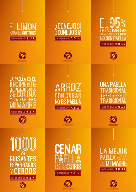 La paella: campaña comunicativa de Comunidad de la Paella