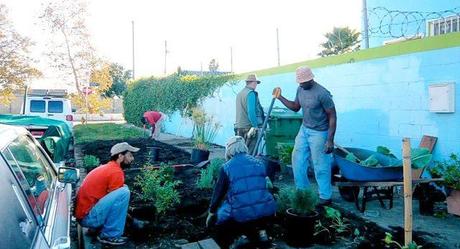 El movimiento LA Green Grounds en acción