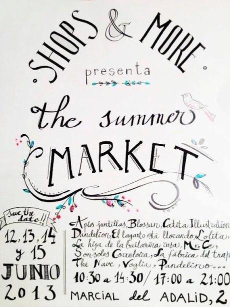 Planes para este fin de semana: The summer market de Shops