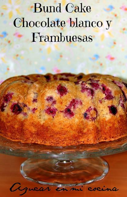 Bundt Cakes de Frambuesas y chocolate blanco Bundt Cakes de Frambuesas y chocolate blanco