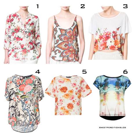 FLORAL PRINT + SHOPPING