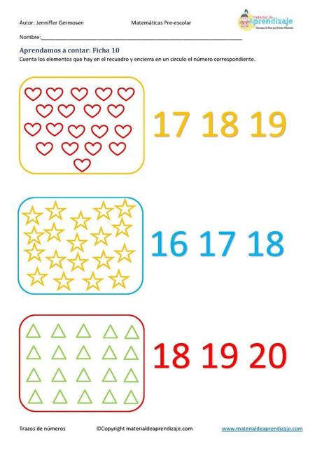 Aprender a contar 10