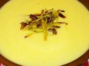 Receta crema puerros vichyssois