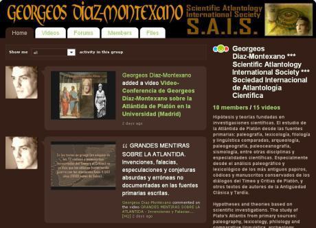 Georgeos Diaz-Montexano *** Scientific Atlantology International Society *** Sociedad Internacional de Atlantología Científica
