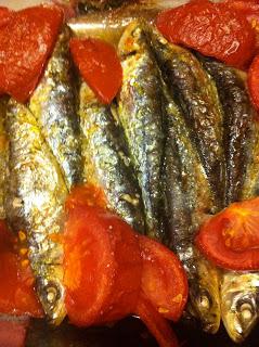 SARDINAS AL HORNO ( SIN OLOR )