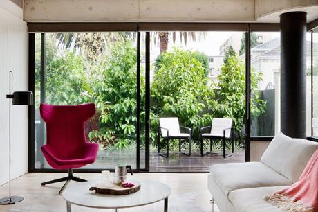 Cristal y lineas rectas - Deco