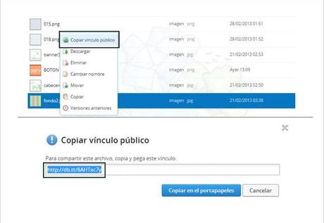 Contador de descarga de archivos