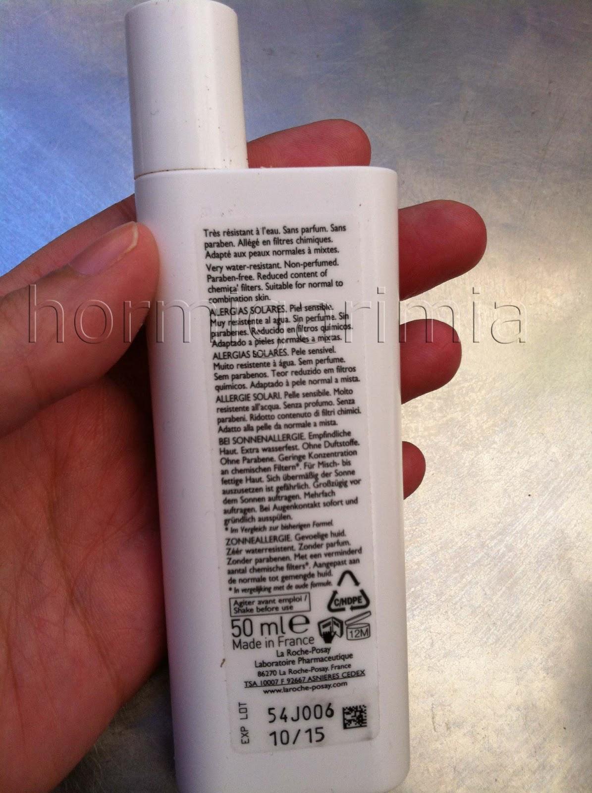 CREMA SOLAR LA ROCHE POSAY ANTHELIOS XL PARA EL ROSTRO