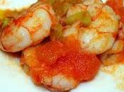 Gambones salsa sandía