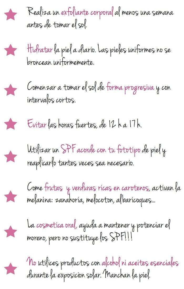 8 Consejos para un bronceado sano y duradero