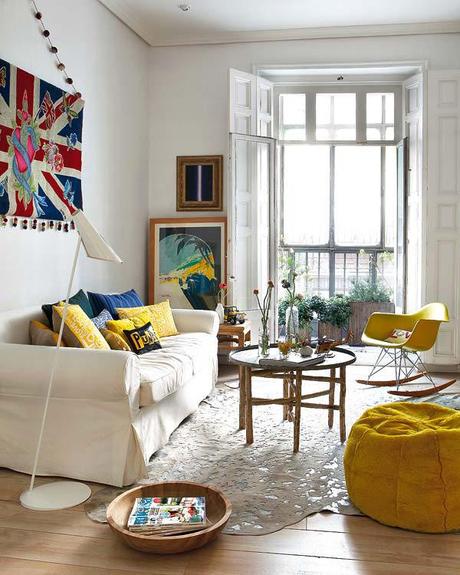 decoración con color blanco. homepersonalshopper