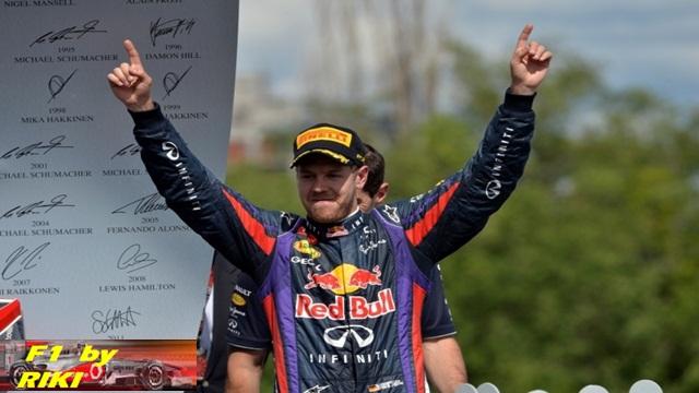 VETTEL AMPLIA SU LIDERATO EN EL MUNDIAL Y PRETENDE ALARGAR SU REINADO EN LA F1