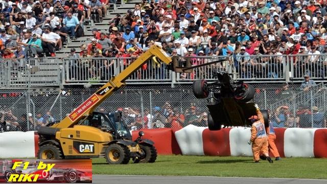 TRAGEDIA EN LA F1 - MUERE EL COMISARIO ATROPELLADO POR LA GRUA EN EL GP DE CANADA 2013