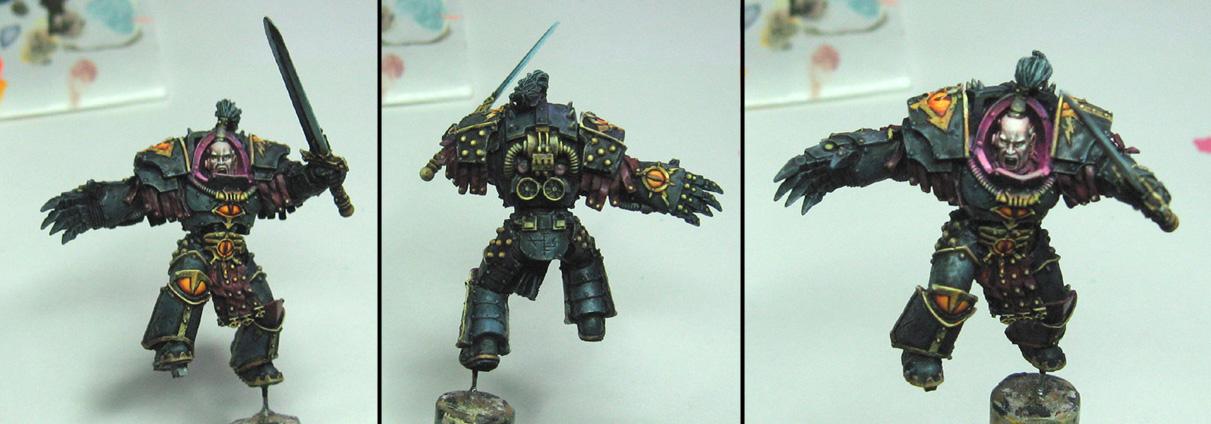 James Wappel Miniature Painting: Work continues on Abbadon...