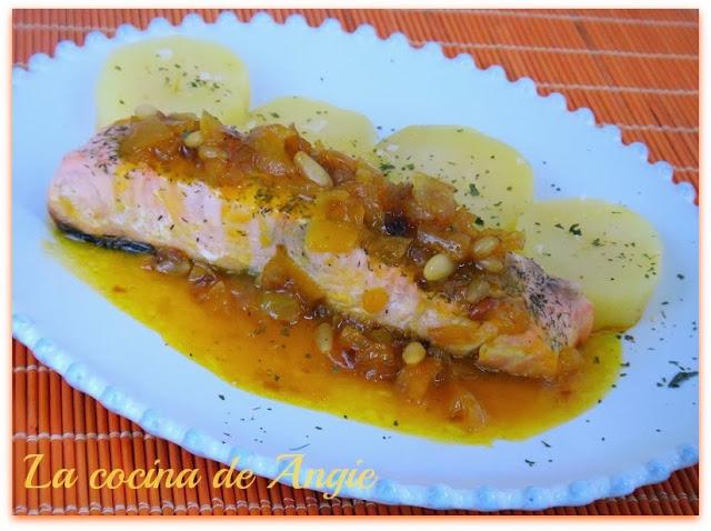 SALMÓN A LA NARANJA