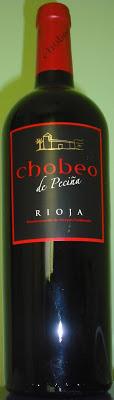 Chobeo de Peciña Tinto de Autor 2007, de Bodegas Hnos. Peciña.