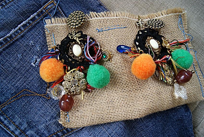 My new DIY earrings