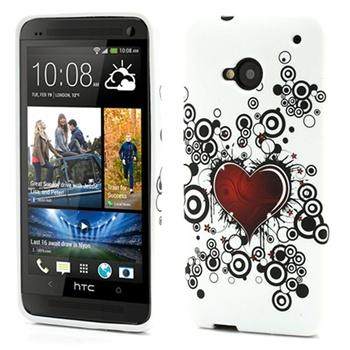 Funda Htc One con corazones