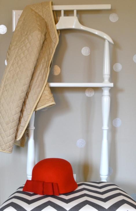 DIY: 3 Paredes a topos metálicos (oro, plata y cobre)