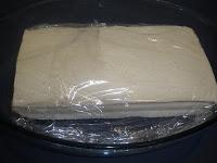 Pastel frío de atún y langostinos