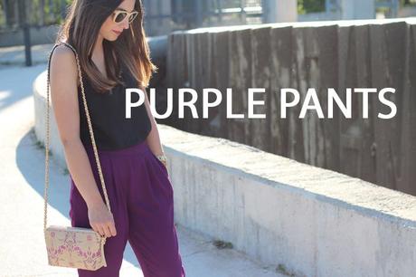 Purple Pants