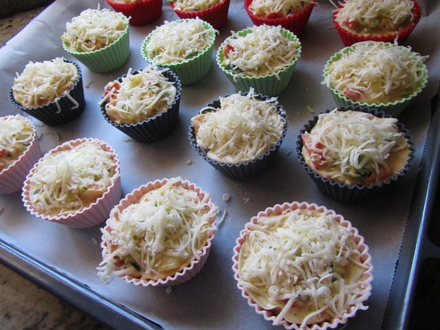 Pastelitos de coca de verduras