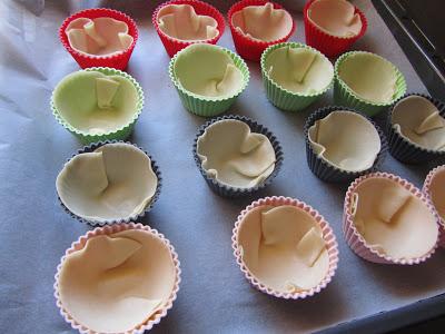 Pastelitos de coca de verduras